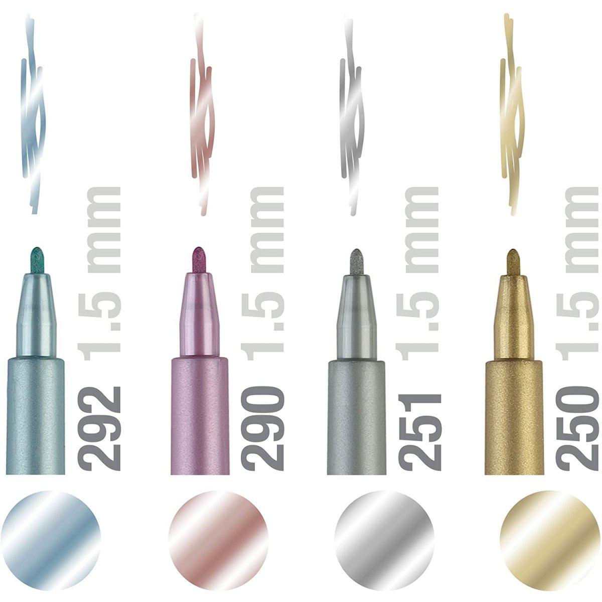 Faber-castell - hand lettering set - 4 pitt artist pens - you are my type !