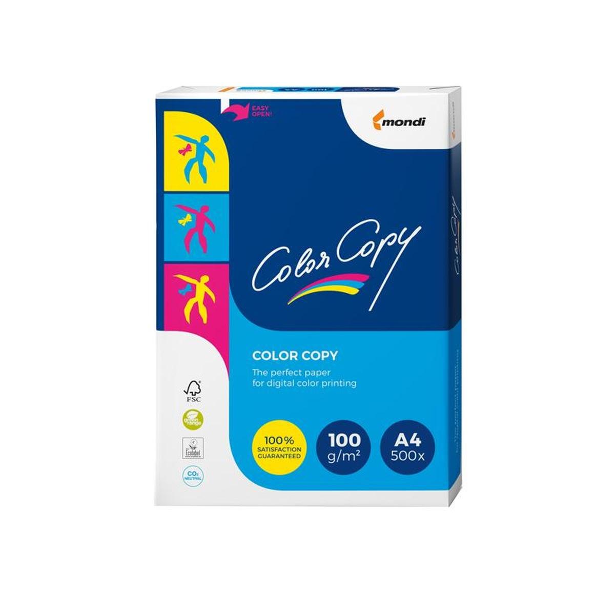 Mondi color copy - formato a4 - 100 gr/mq -  risma  da 500 fogli
