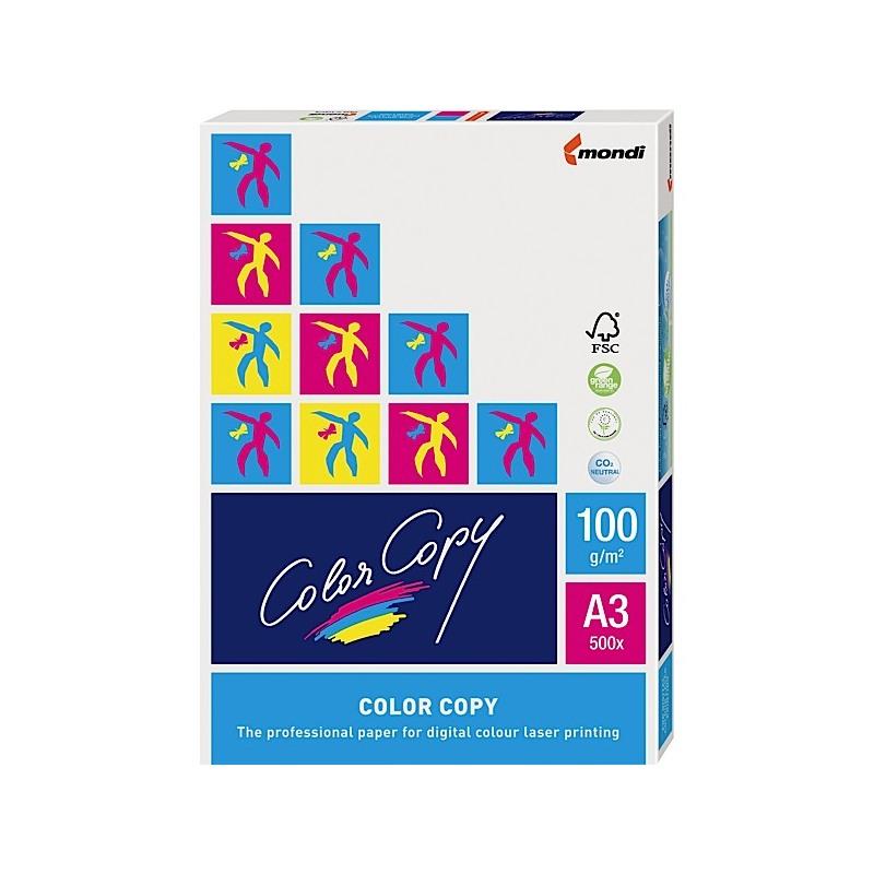 Mondi color copy - formato a3 - 100 gr/mq -  risma  da 500 fogli