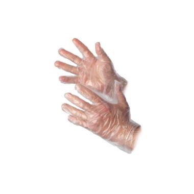 Guanti monouso in polietilene - confezione da 100 pz