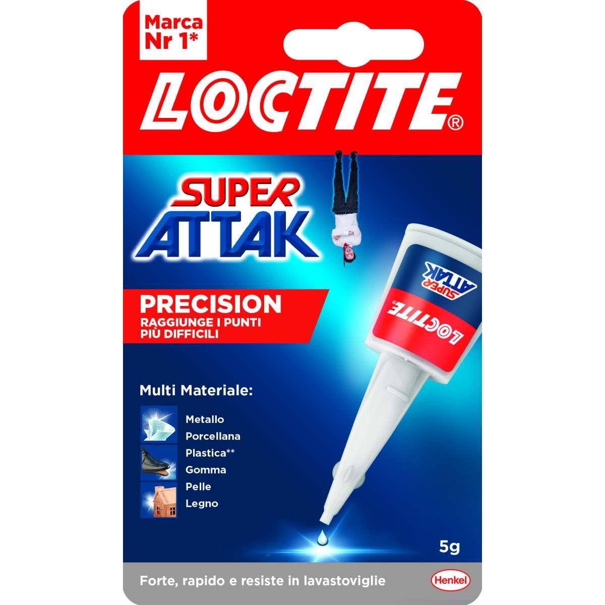 Henkel loctite super attak precision 5g + 2,5g