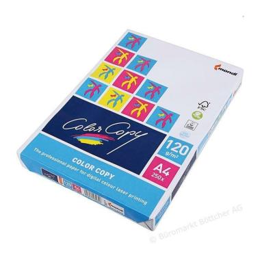 Mondi color copy - formato a4 - 120 gr/mq -  risma  da 250 fogli -