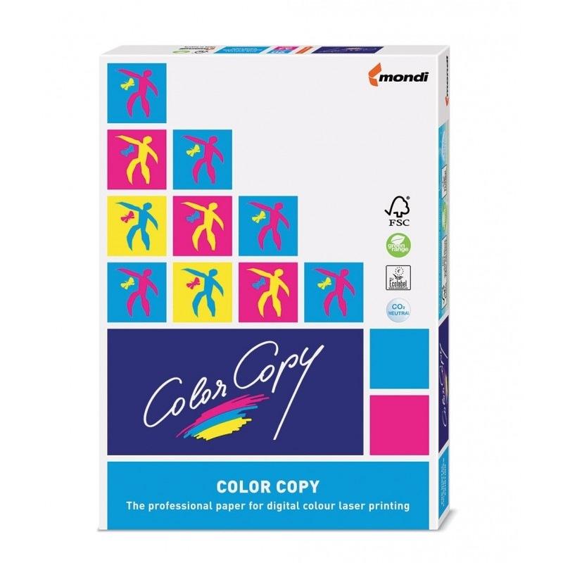 Mondi color copy - formato a3 - 250 gr/mq -  risma  da 125 fogli - carta per stampa a colori digitale -