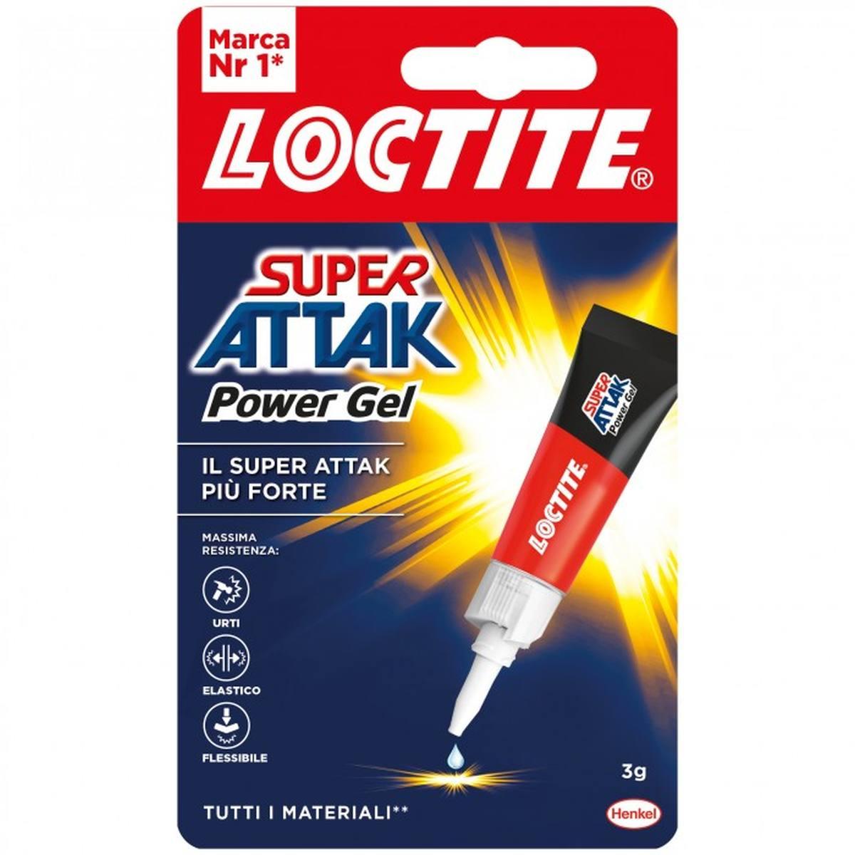 Henkel loctite super attak power gel 3g