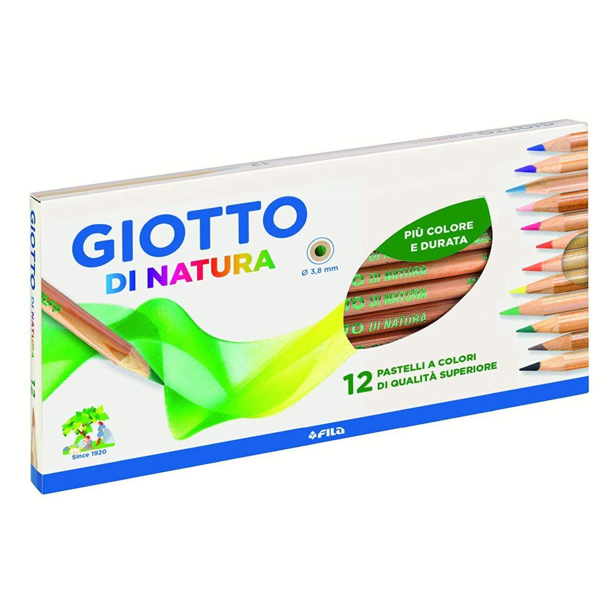 Giotto di natura - astuccio 12 pz - Ø 3,8 mm