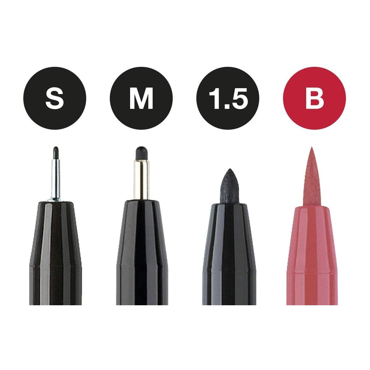 Faber-castell - hand lettering set - 4 pitt artist pens - for the love of letters