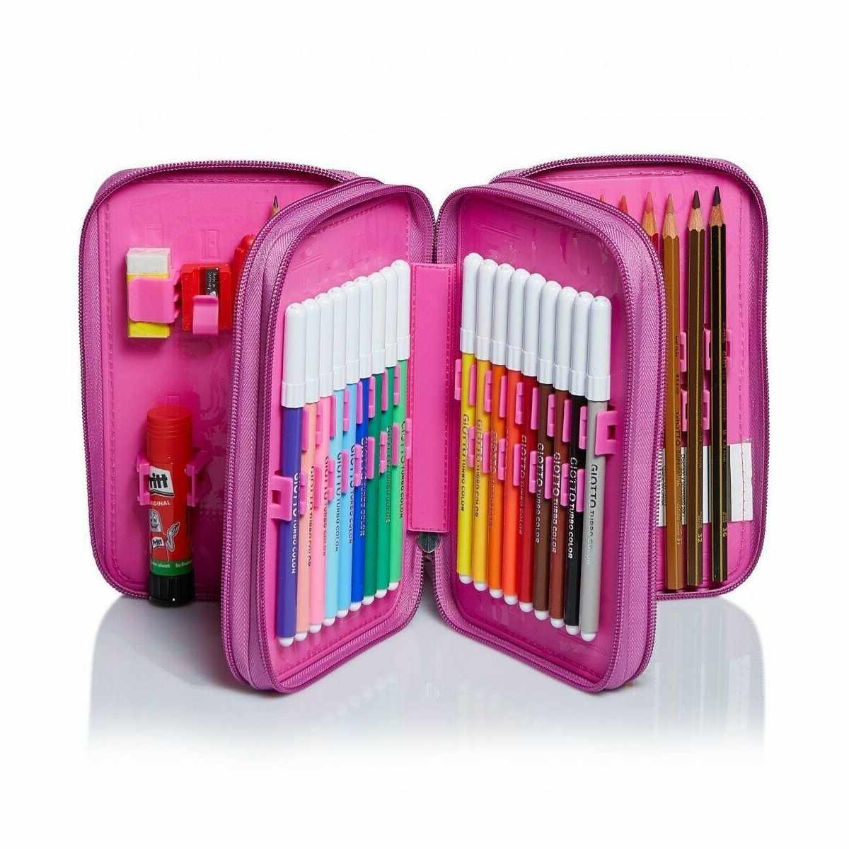 Seven - astuccio 3 zip pen pad love song