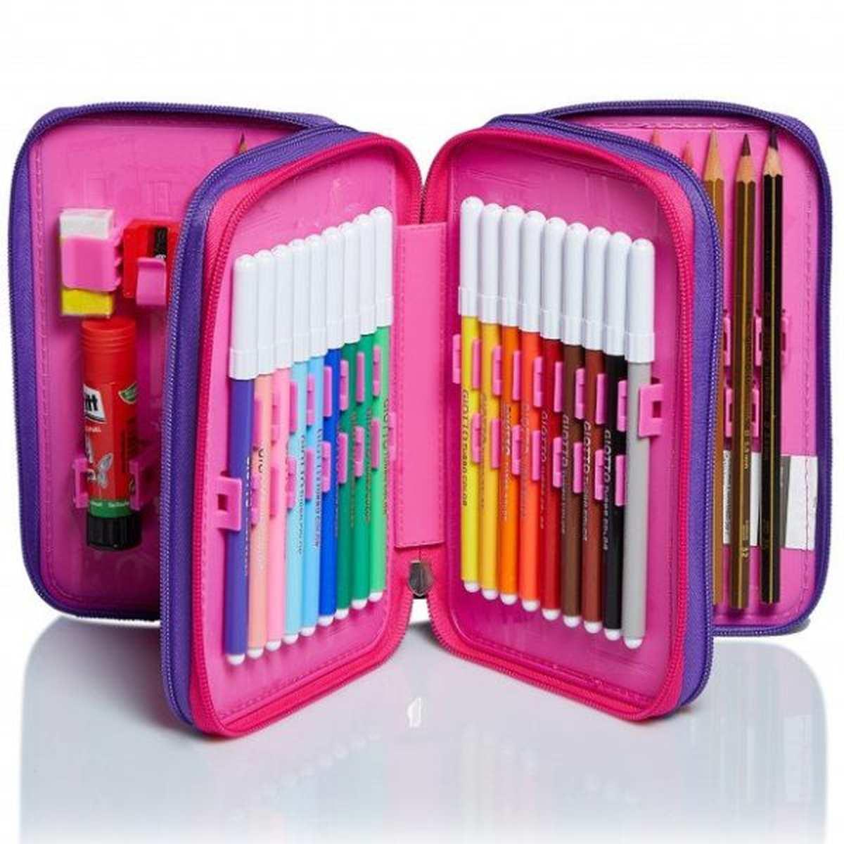 Seven - astuccio 3 zip pen pad dance party