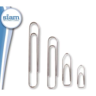 Siam - fermagli metallo nr 5 - 50 mm