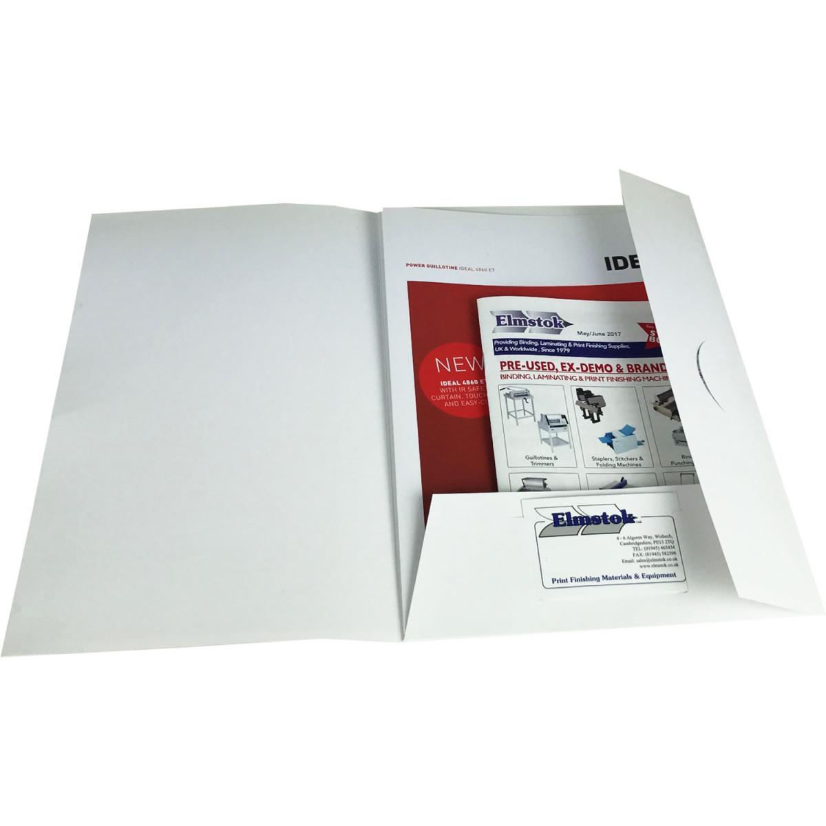 Esselte print & present a4 folders - 25 cartelle 3 lembi personalizzabili