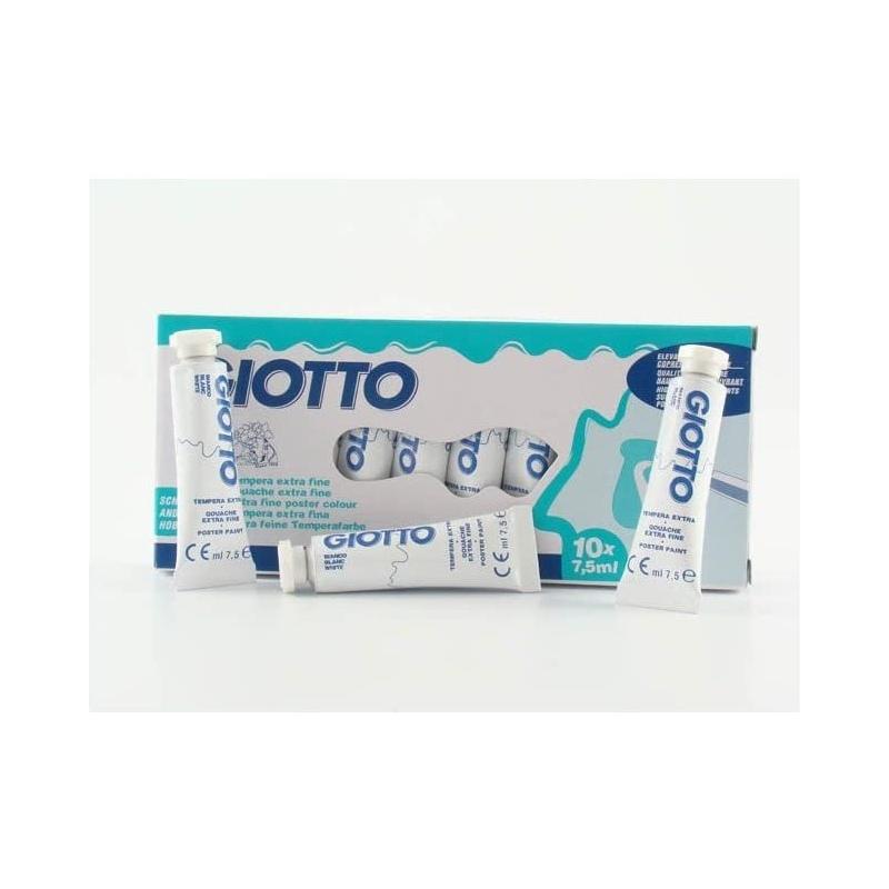 Giotto tempera extra in tubetto 7,5 ml - singolo colore -