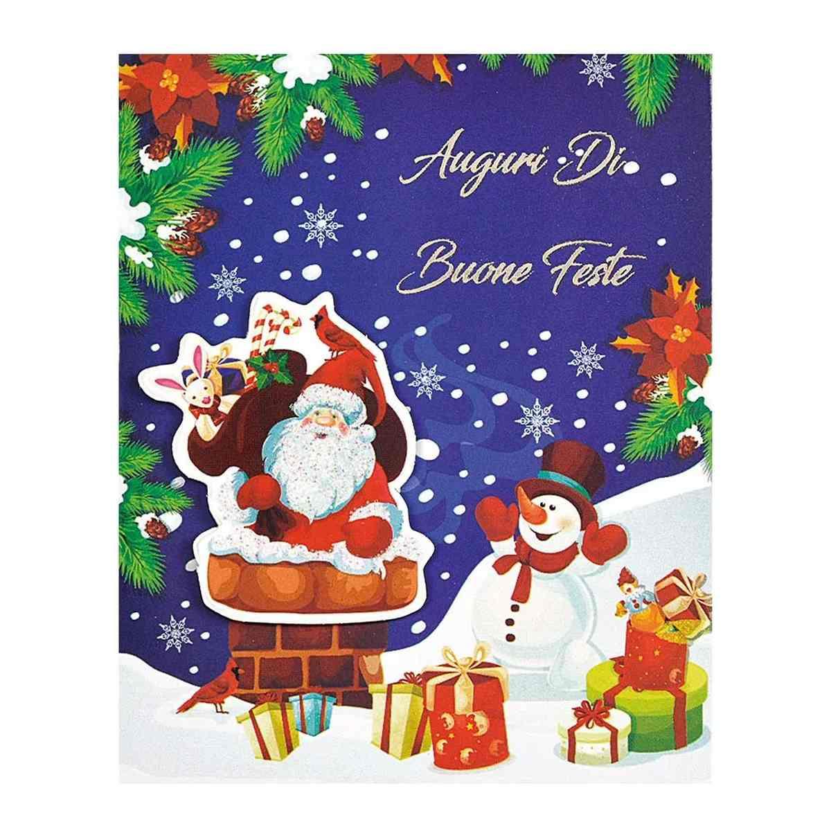 Biglietto natale - 6,5 x 8 cm