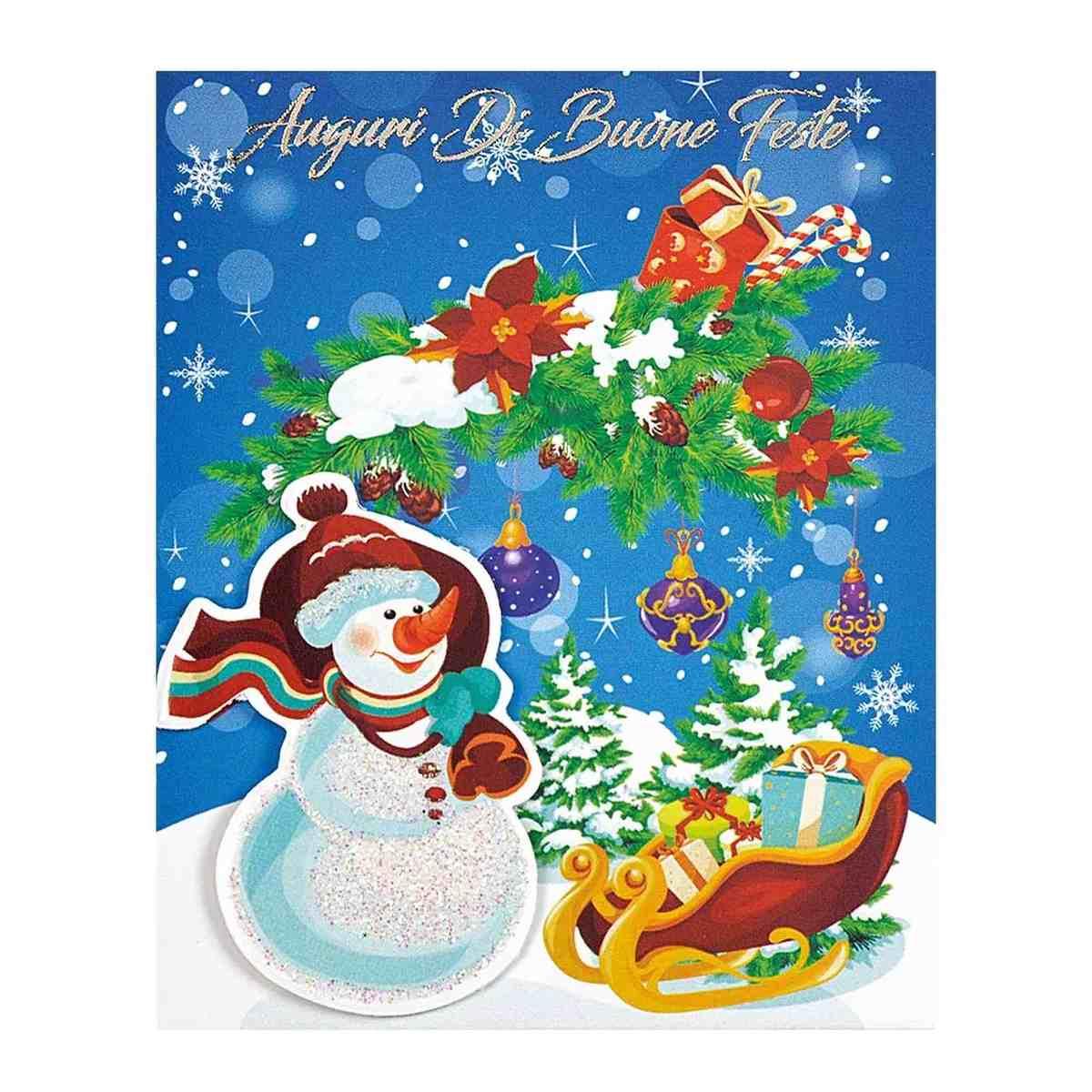 Biglietto natale - 6,5 x 8 cm