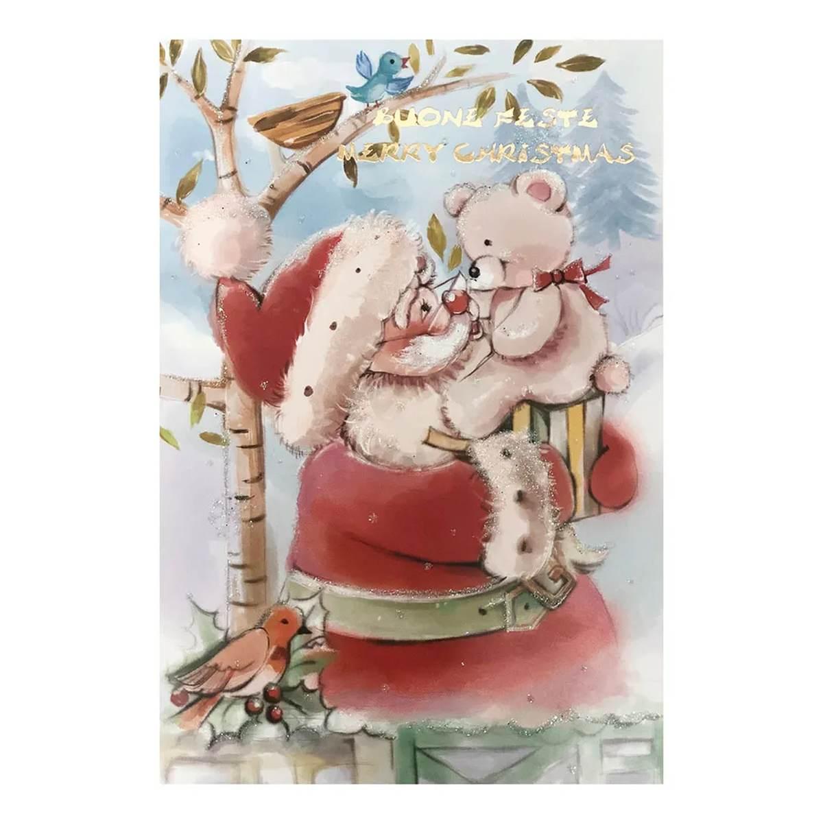 Biglietto natale - 11,5 x 17 cm