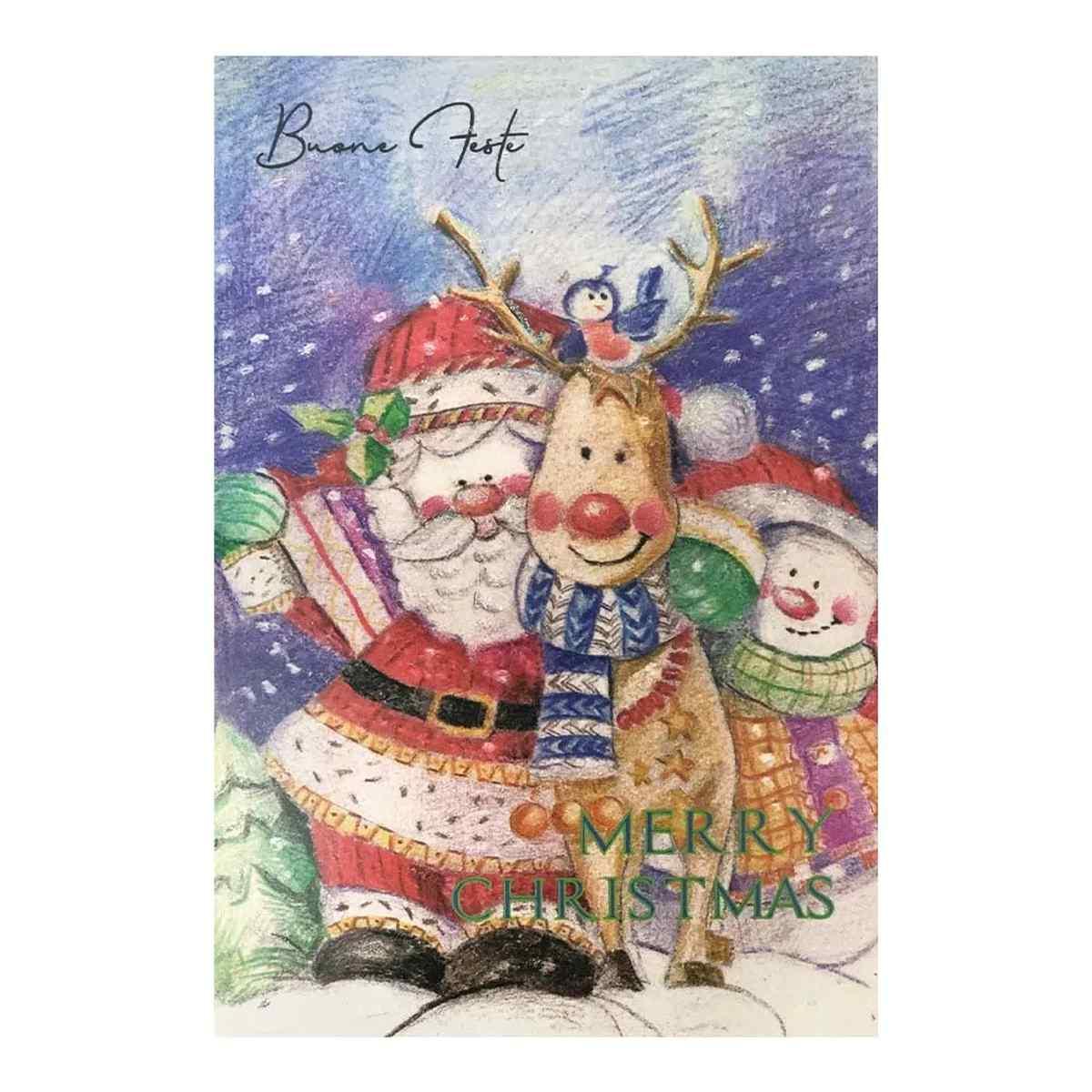 Biglietto natale - 11,5 x 17 cm