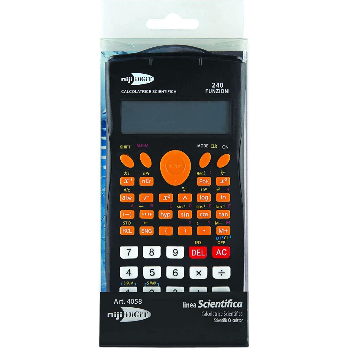 Niji - calcolatrice scientifica 240 funzioni - 10 cifre