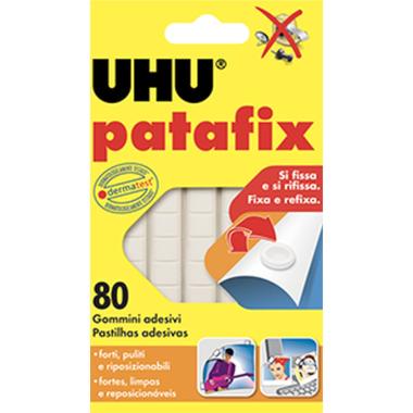 Uhu patafix bianco - 80 gommini adesivi