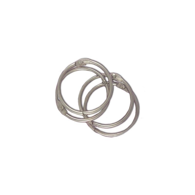 Niji - anelli metallici apribili - Ø 2,8 cm