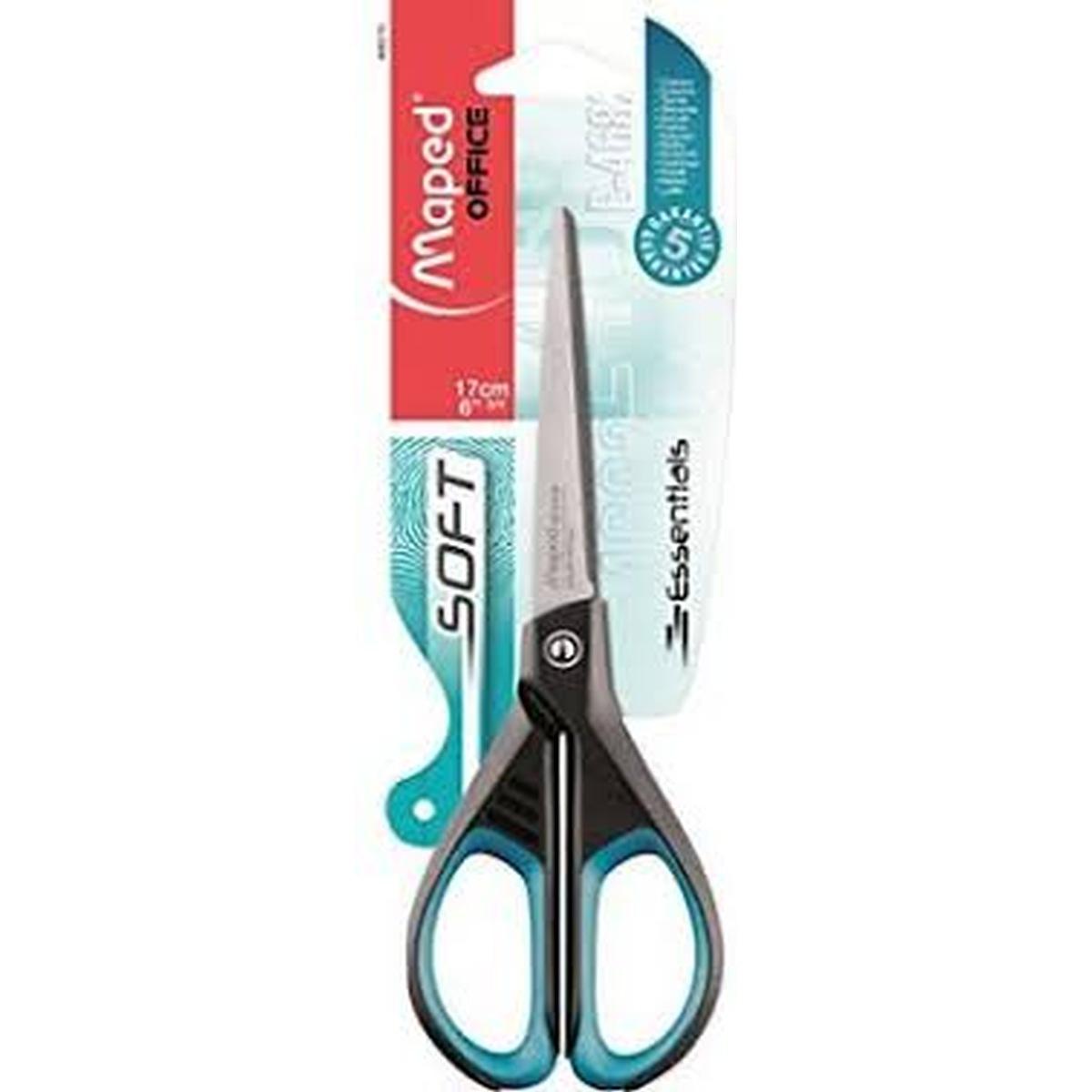 Maped - forbici essentials soft - 17 cm