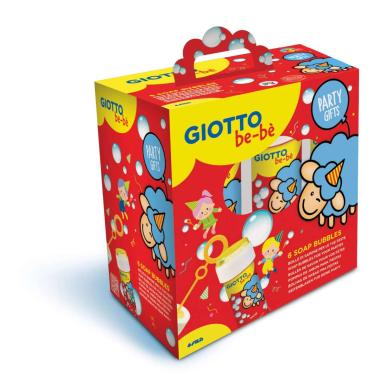 Giotto be-be' party gifts bubbles - 6 pz x 60 ml