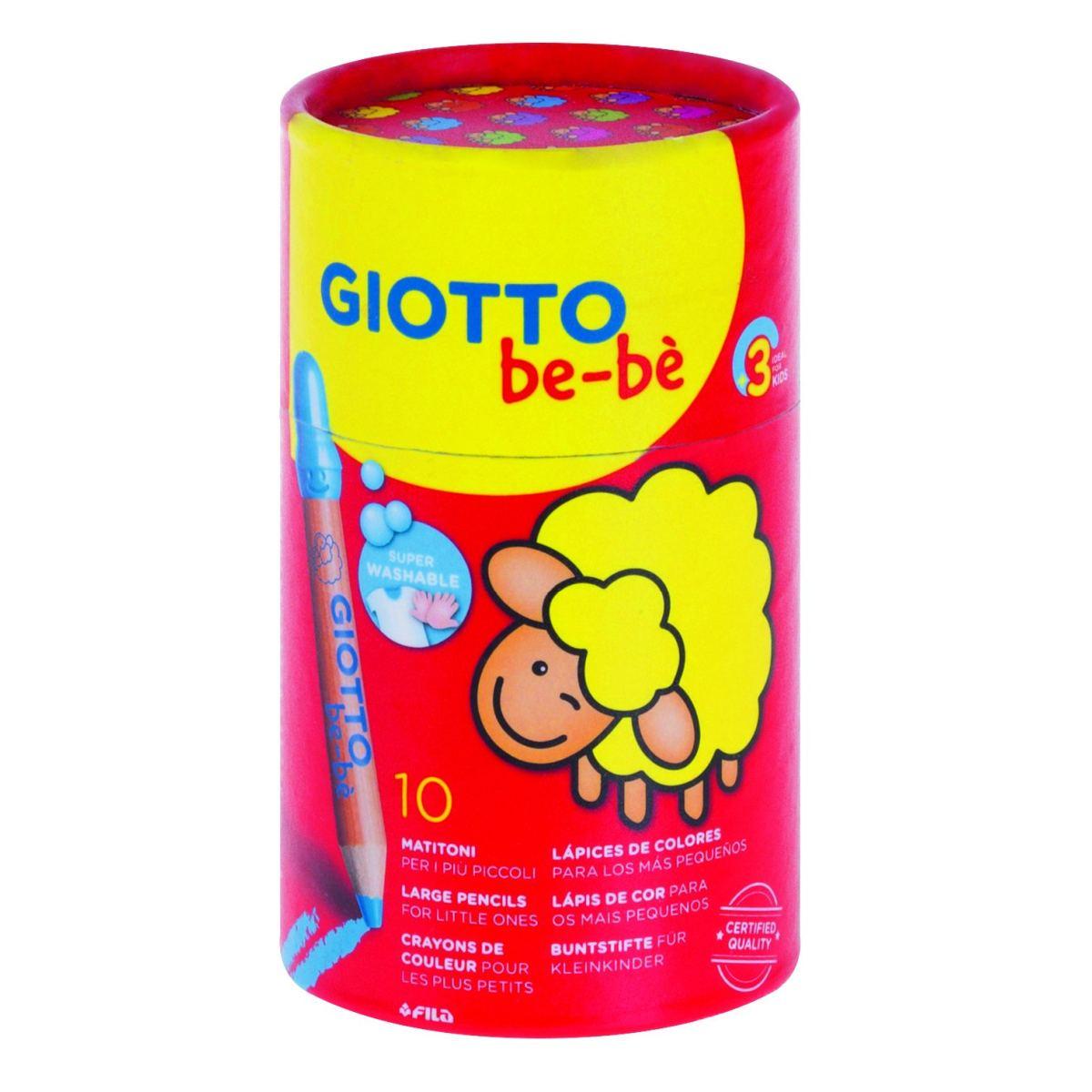 Giotto be-b matitoni - barattolo 10 pz