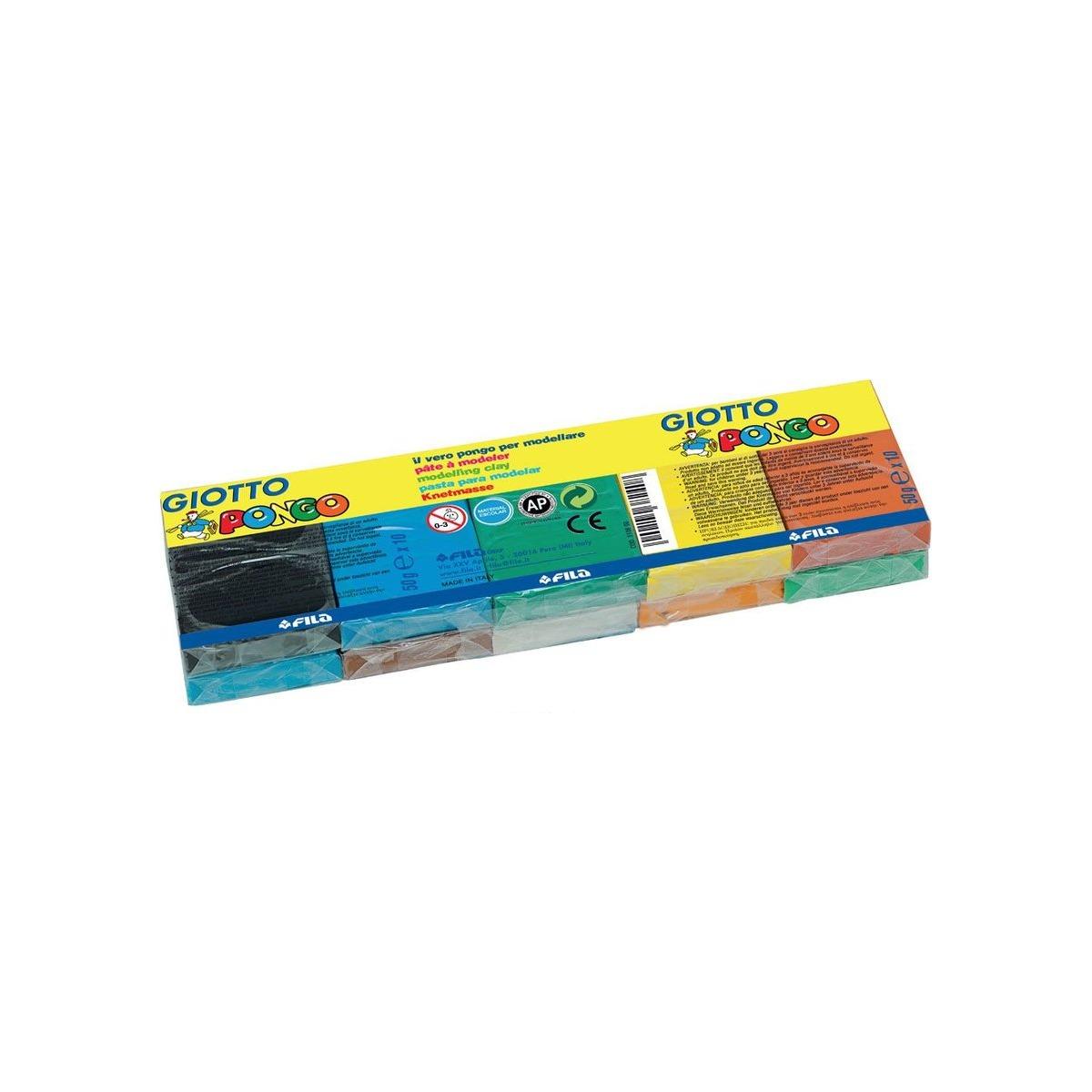 Giotto pongo - 10 panetti da 50 gr