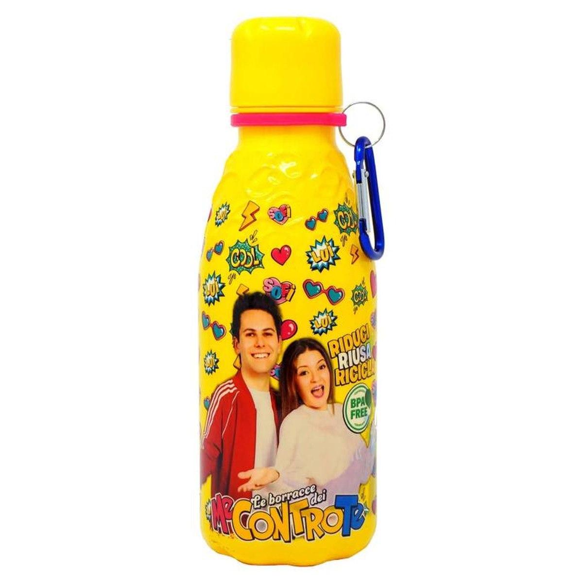 Borraccia ecofriendly bicolor 430 ml - me contro te