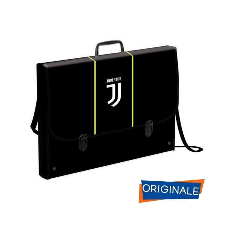 Seven - valigetta polionda con tracolla - juventus - formato 57,5 x 38 x 5,5 cm