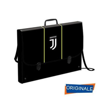 Seven - valigetta polionda con tracolla - juventus - formato 57,5 x 38 x 5,5 cm
