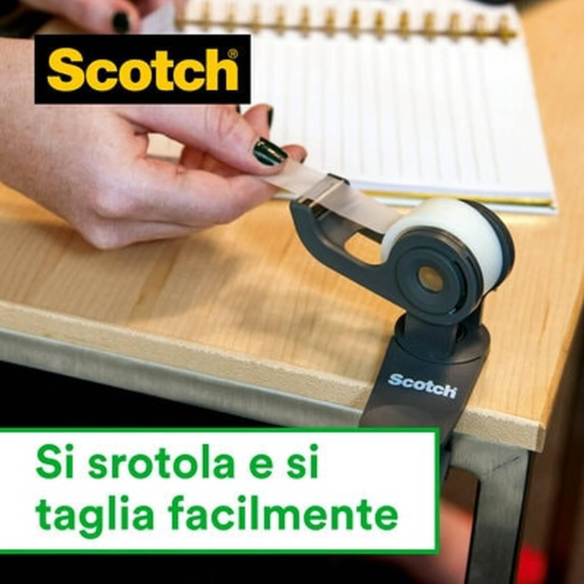 Scotch - nastro adesivo invisibile magic - rotolo da 19 mm x 33 mt