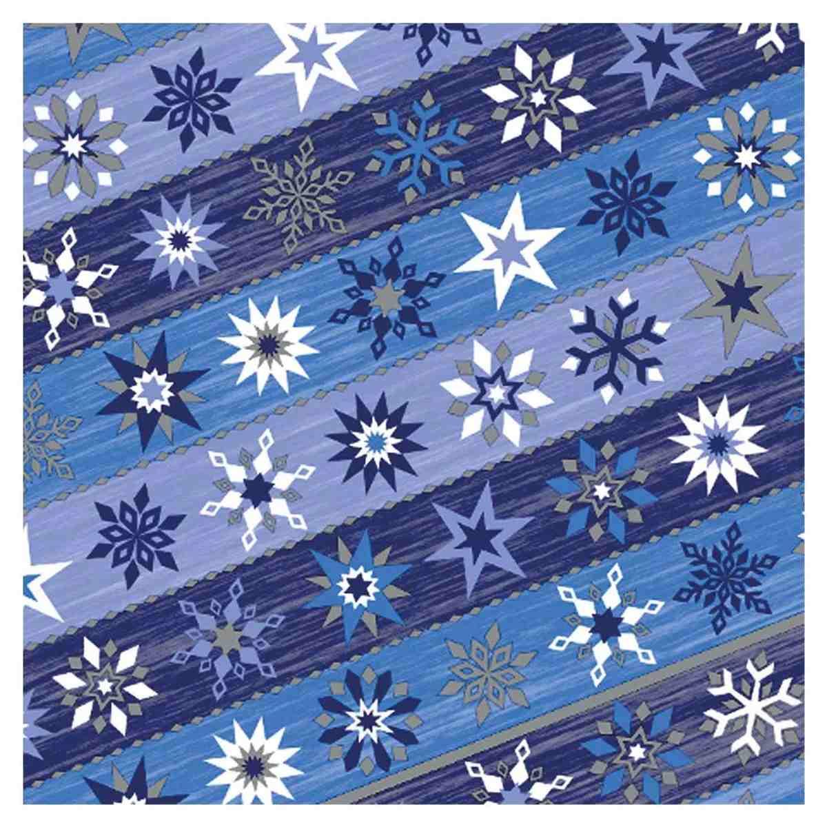 Niji - carta regalo patinata 60 g/m2 - 10 fantasie - rotolo 100 x 500 cm