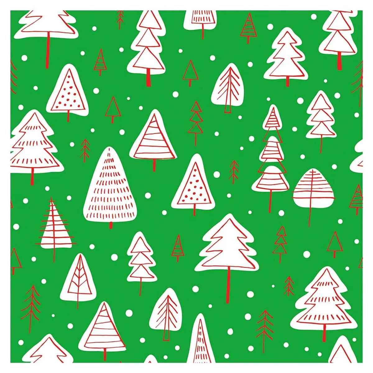 Niji - carta regalo patinata 60 g/m2 - 10 fantasie - rotolo 100 x 500 cm