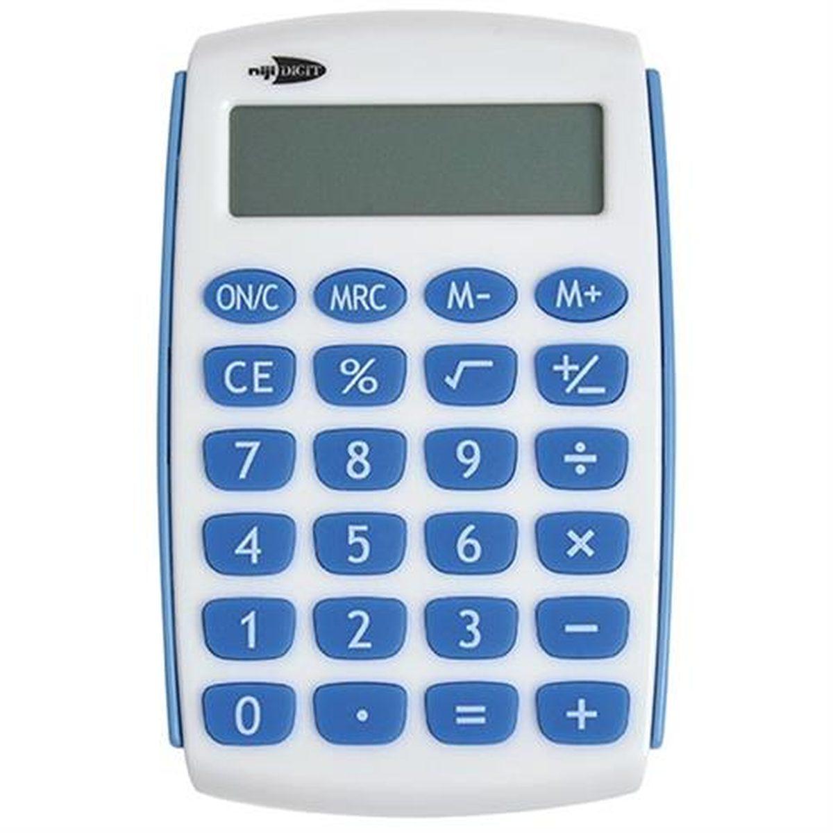 Niji - calcolatrice pocket 8 cifre - 6.5 x 10 cm