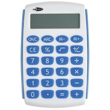 Niji - calcolatrice pocket 8 cifre - 6.5 x 10 cm