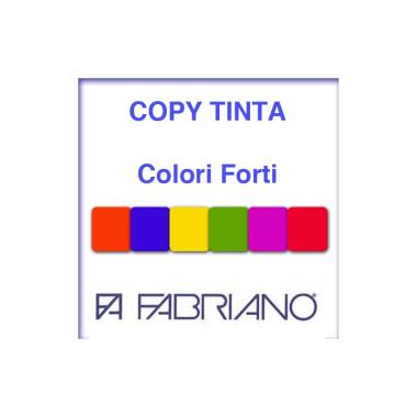 Copy tinta multicolor - 160 gr - 100 fogli - formato a4 - colori forti
