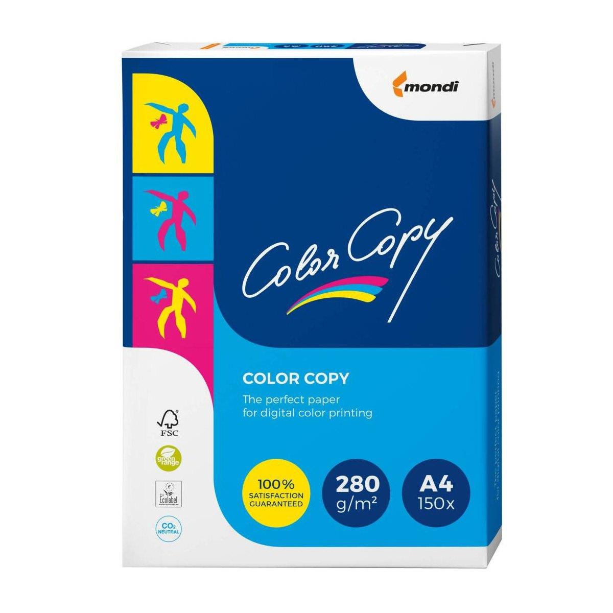 Mondi color copy - formato a4 - 280 gr/mq -  risma  da 150 fogli