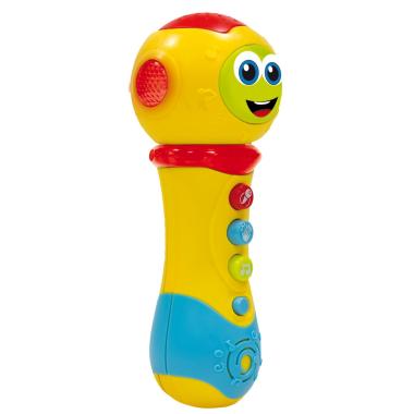 Carotina baby giocattolo microfono valentino canterino 3 in 1