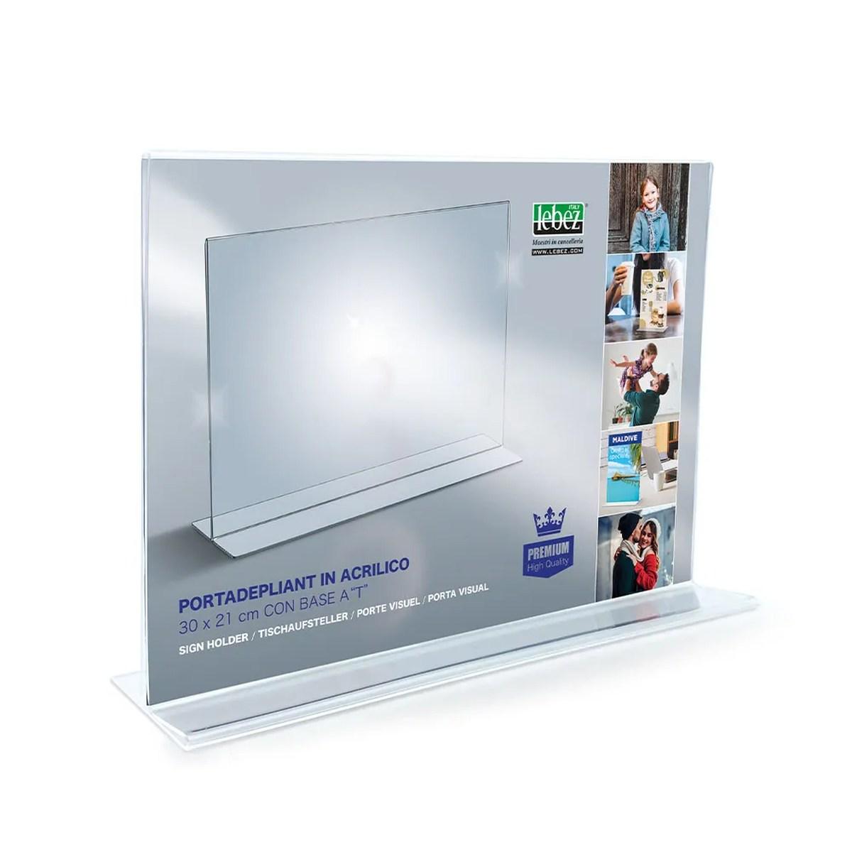 Lebez - portadepliant base a t - 30 x 21 cm