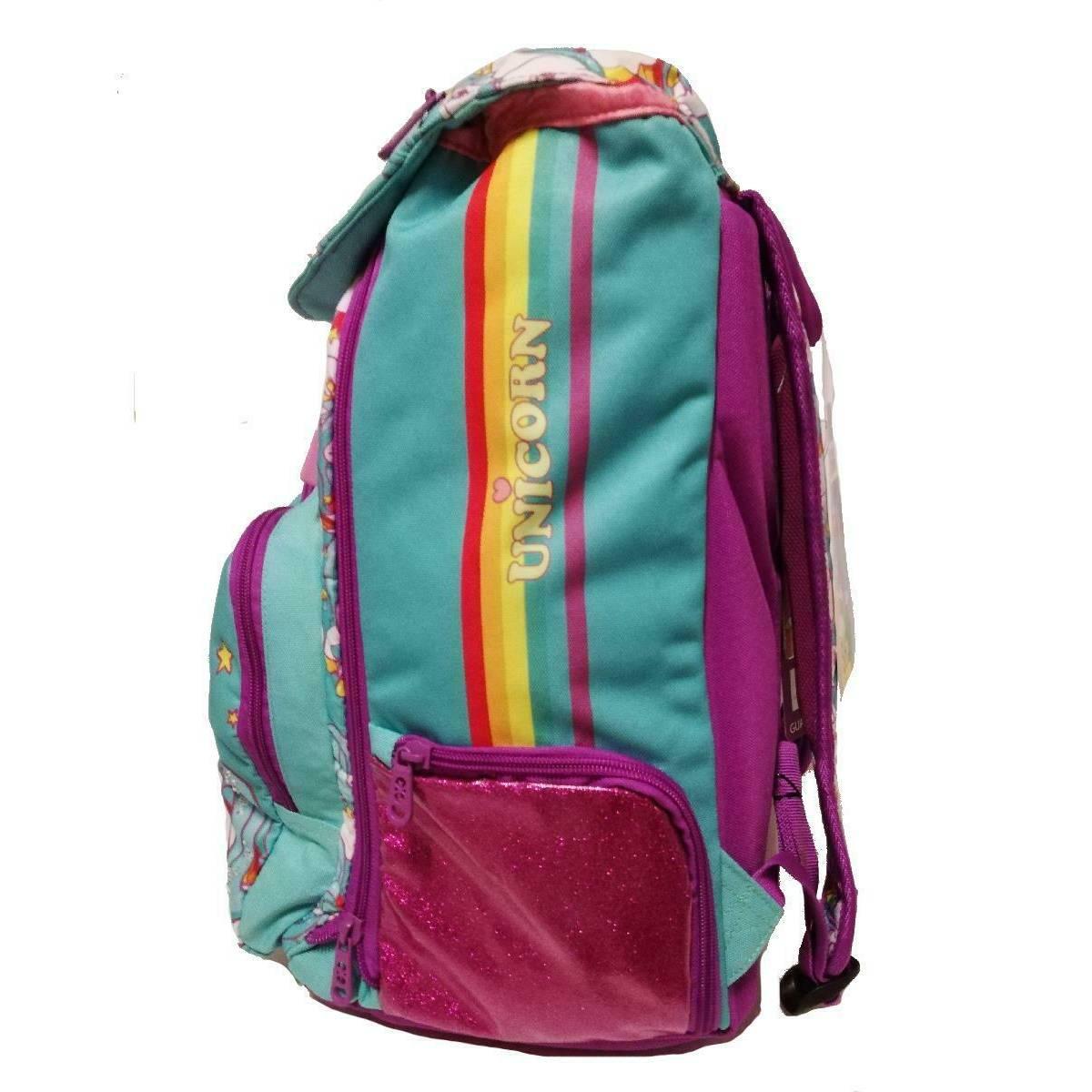Zaino estensibile con diario segreto unicorno