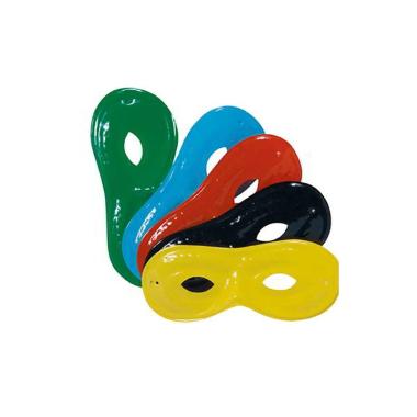 Maschera a farfalla in plastica - colori assortiti