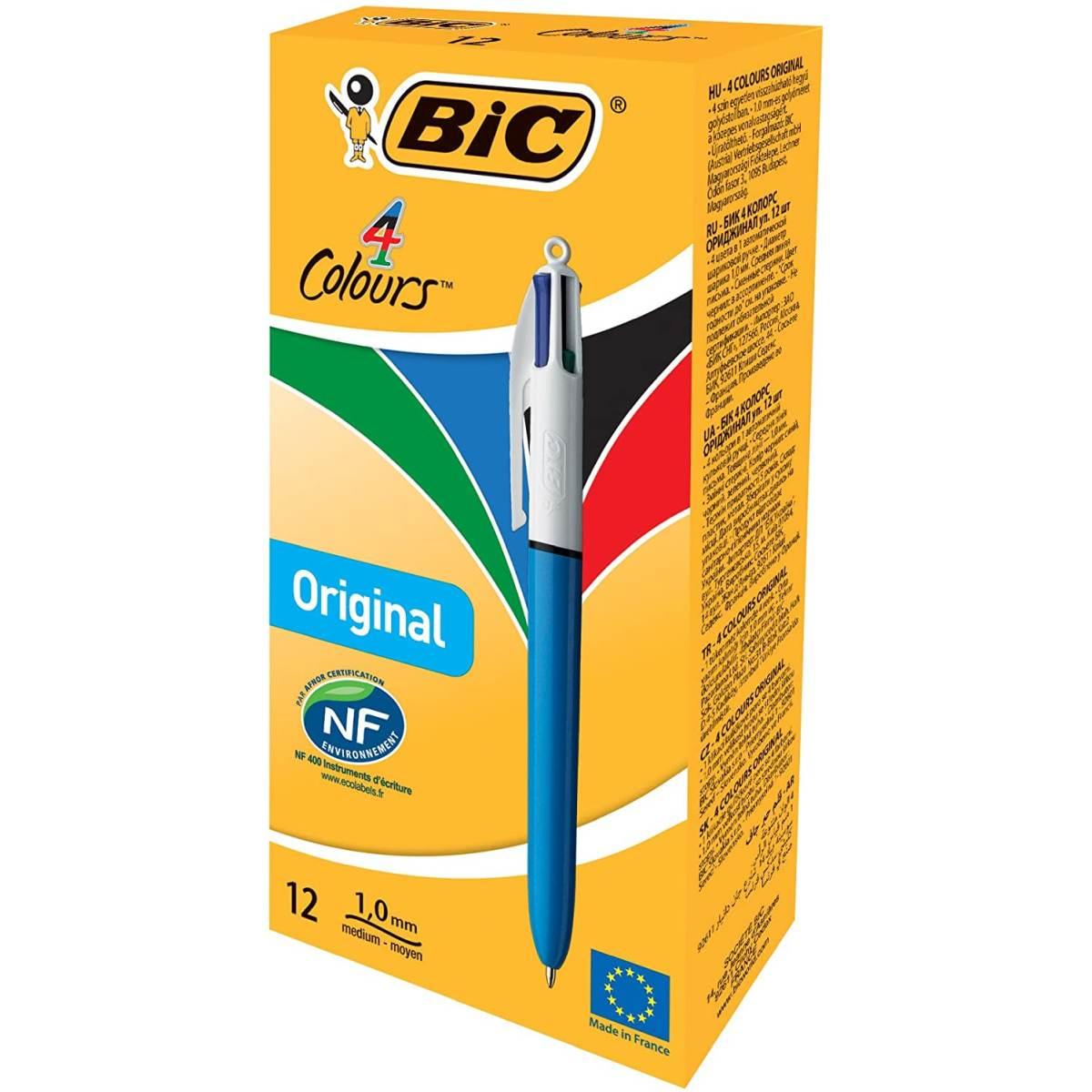 Bic 4 colours original medium - penna a sfera