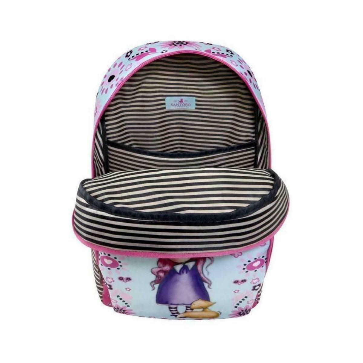 Santoro gorjuss - zaino 3 scomparti the dreamer