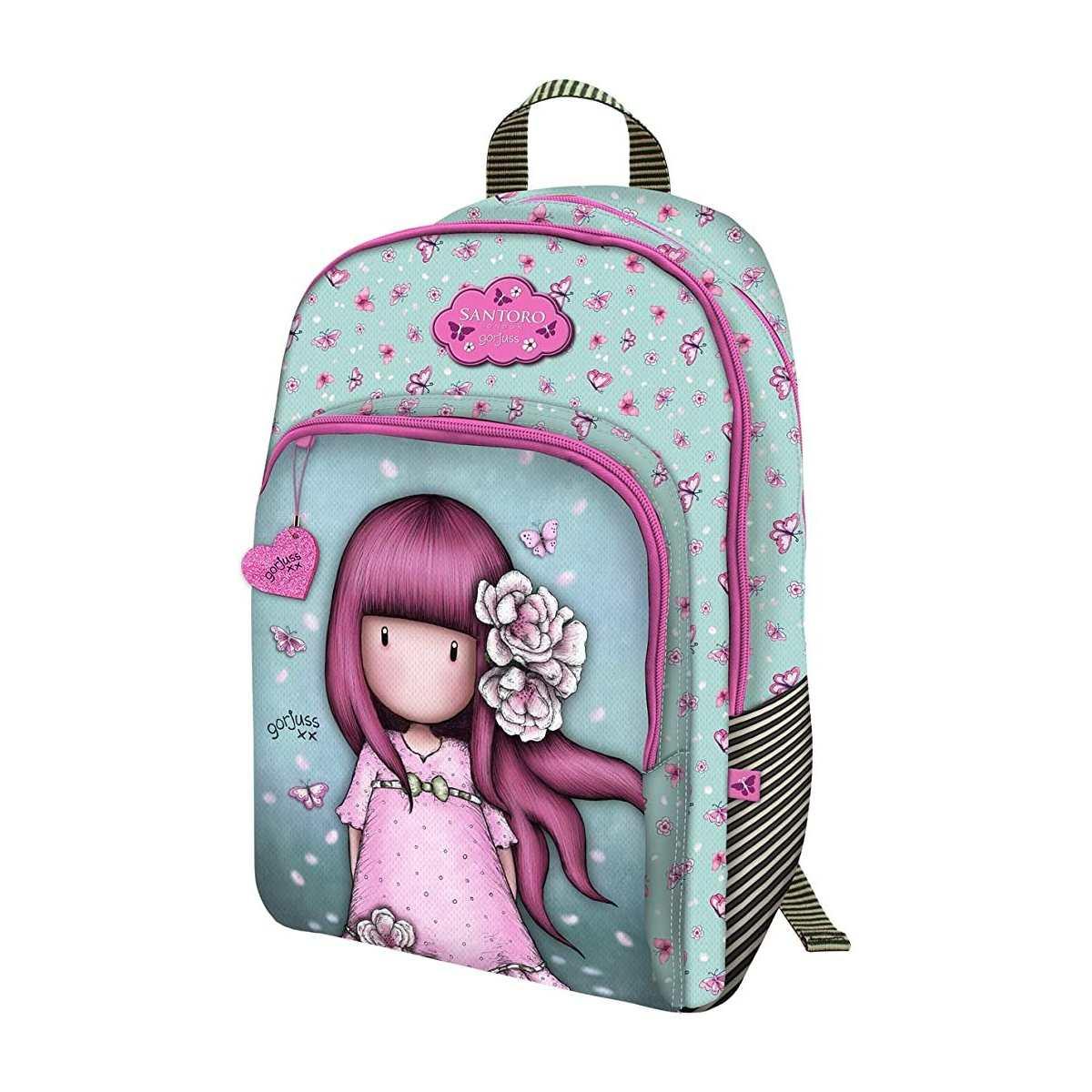 Santoro gorjuss - zaino 3 scomparti cherry blossom