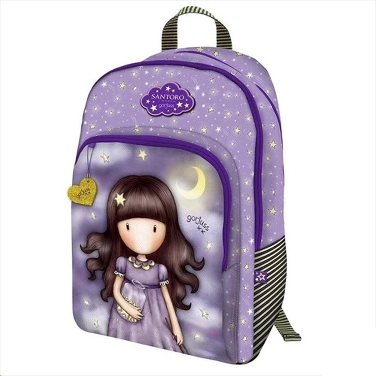 Santoro gorjuss - zaino 3 scomparti catch a falling star