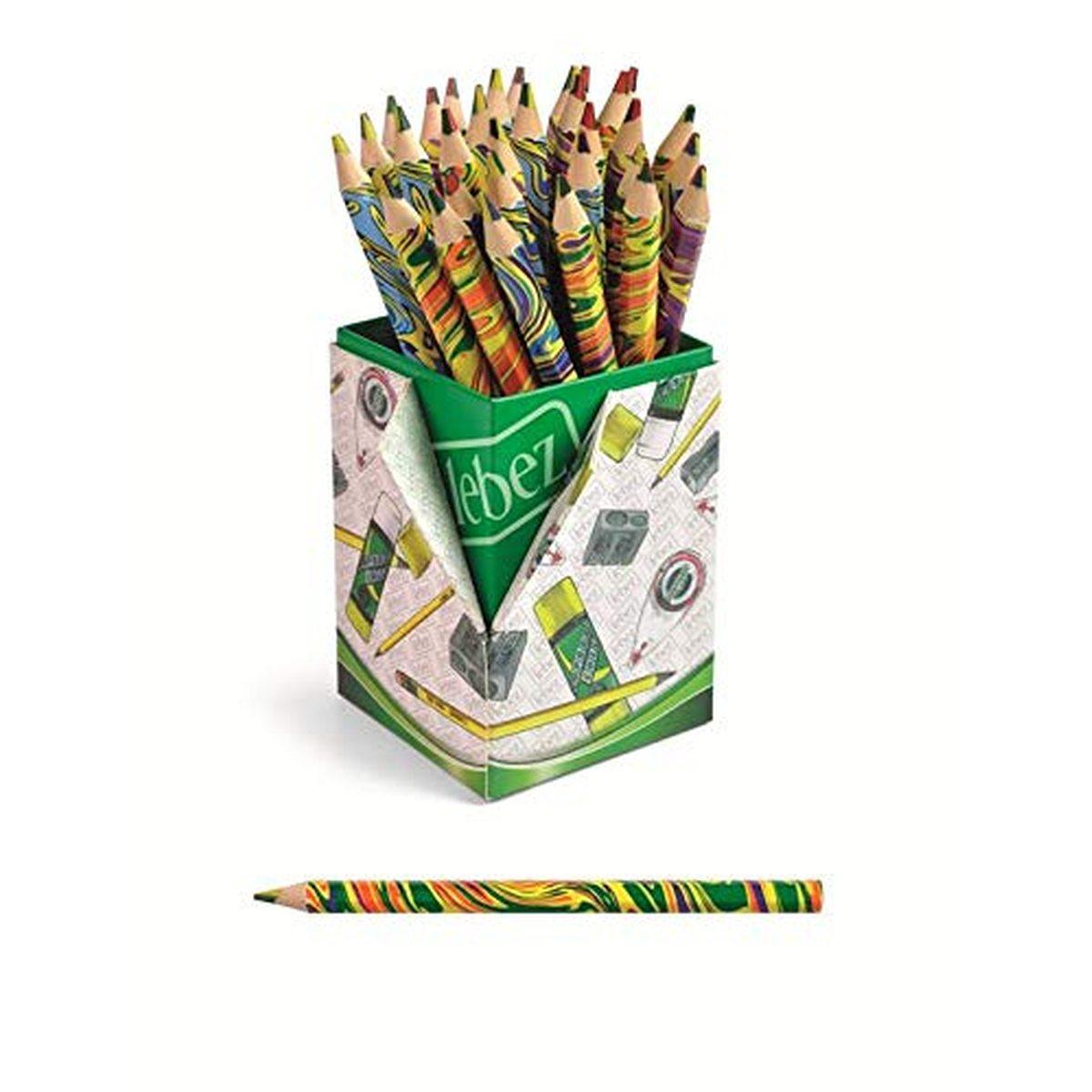 Lebez - colori a matita multicolor jumbo