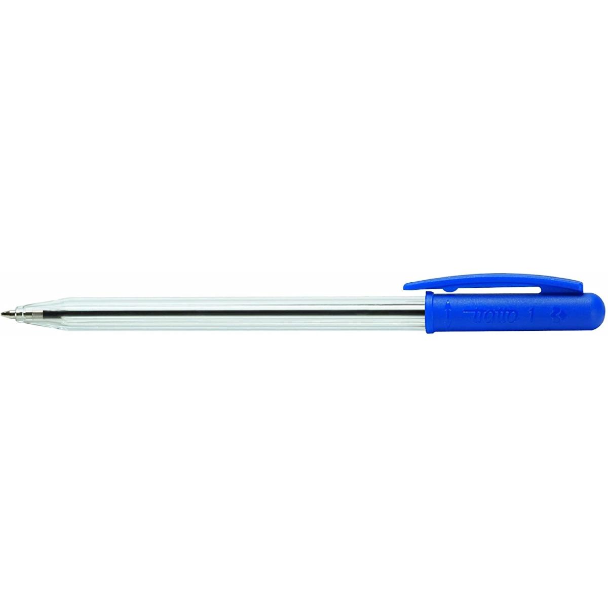 Tratto 1uno 1,0 - penna a sfera - tratto 0,5mm - confezione da 24 pz  (10 x nero e blu - 4 x rosso)