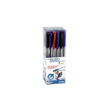 Tratto 1uno 1,0 - penna a sfera - tratto 0,5mm - confezione da 24 pz  (10 x nero e blu - 4 x rosso)