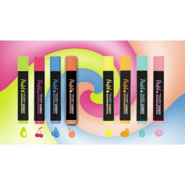 Tratto video evidenziatore pastel - punta scalpello