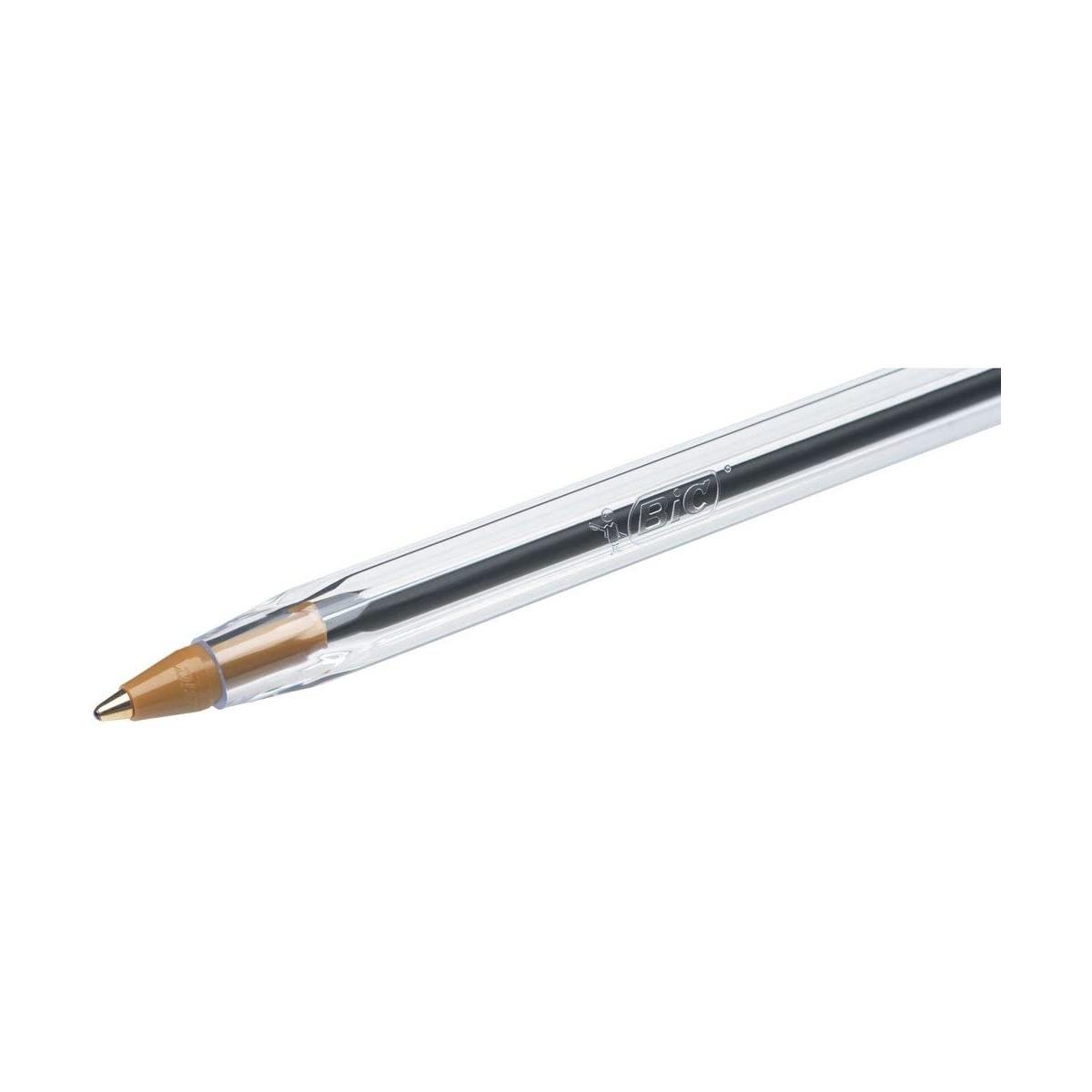 Bic cristal original - penna a sfera - punta 1,0mm - blister 4 pz
