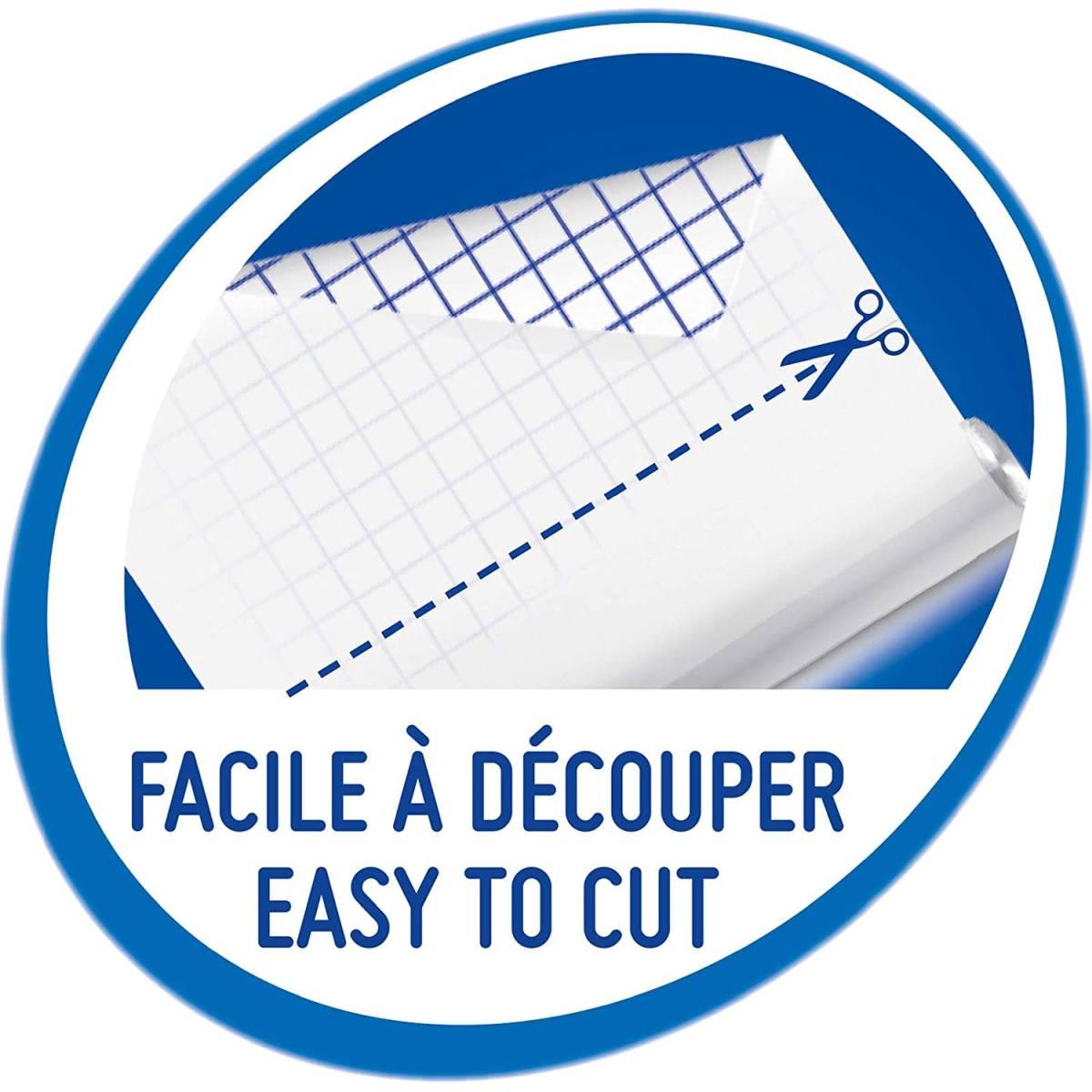 Bic velleda - roll 100 x 200 cm - foglio lavagna adesivo cancellabile a secco -